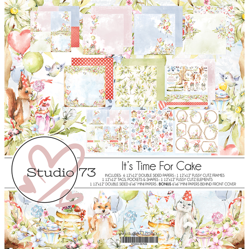**Studio 73 - It's Time For Cake - 12x12 Collection Set