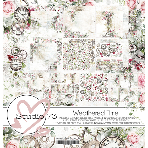 Studio 73 - Weathered Time - 12x12 Collection Set