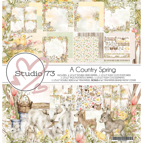 Studio 73 - A Country Spring - 12x12 Collection Set