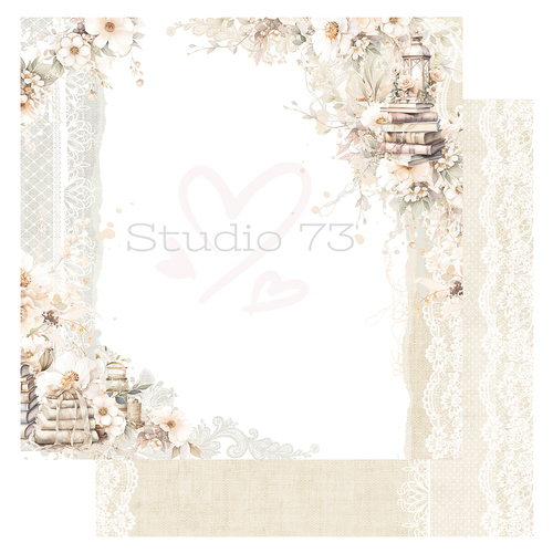 Studio 73 - Stitched With Love - Linen & Lace