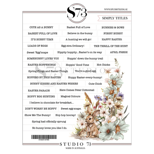 Studio 73 - The Bunny Trail - Simply Titles