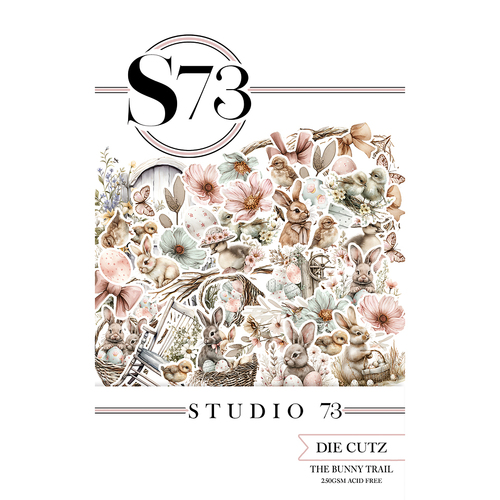Studio 73 - The Bunny Trail - DieCutz Elements