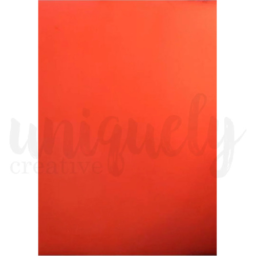 Uniquely Creative - A4 Foil Cardstock - Red