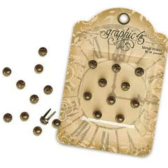 Graphic 45 - Staples - Metal Brads