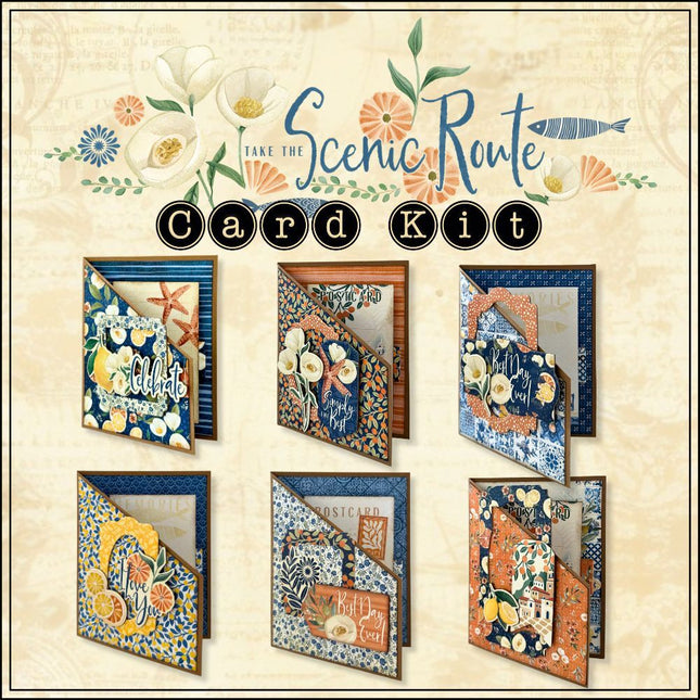 Graphic 45 - Card Kit - Scenic Route