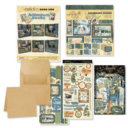 Graphic 45 - Card Kit - Adventure Awaits