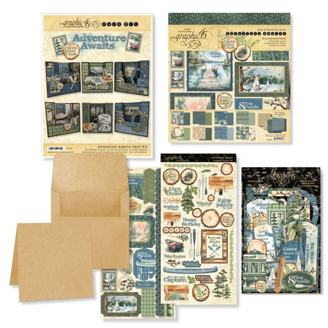 Graphic 45 - Card Kit - Adventure Awaits
