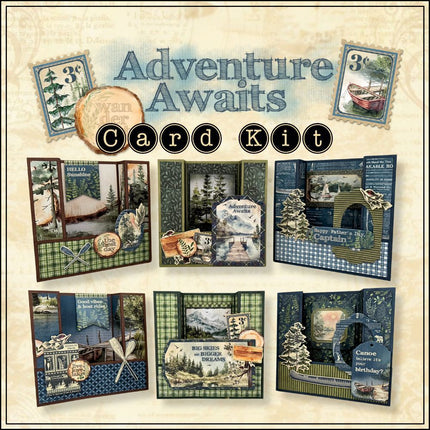 Graphic 45 - Card Kit - Adventure Awaits