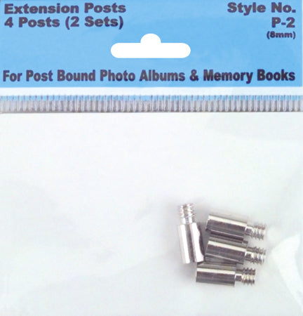 Pioneer - Screw Post Extenders 8mm 4/Pkg