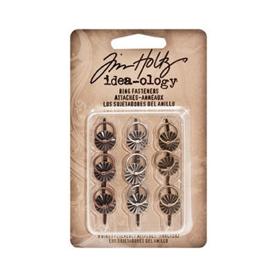 Tim Holtz - idea-ology - Ring Fasteners