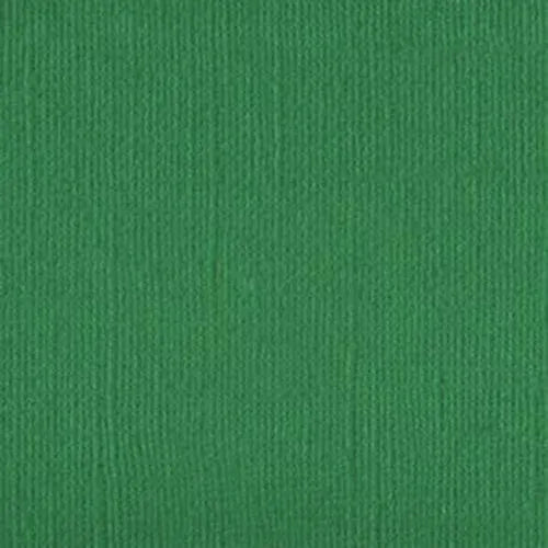 DownUnder Direct - 12×12 Linen Texture Cardstock 216gsm - Emerald Isle