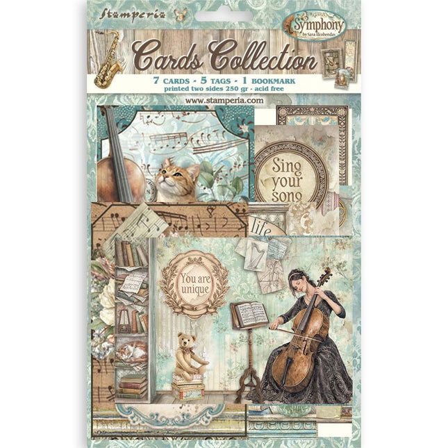 Stamperia - Symphony - 12x12 Maxi Bundle