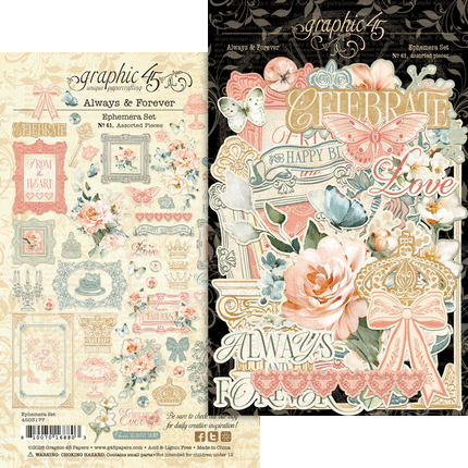 Graphic 45 - Always & Forever Collection Package