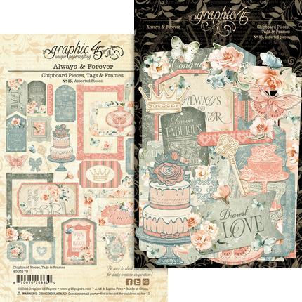 Graphic 45 - Always & Forever Collection Package