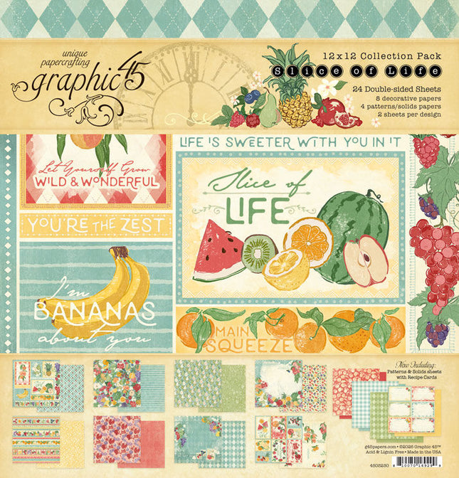 Graphic 45 - Slice of Life - Collection Package
