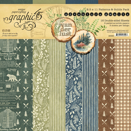 Graphic 45 - Adventure Awaits - Collection Package