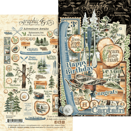 Graphic 45 - Adventure Awaits - Collection Package