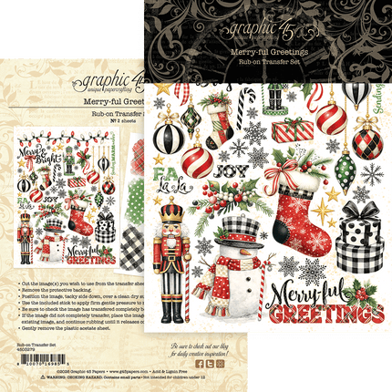 Graphic 45 - Merry-ful Greetings Package