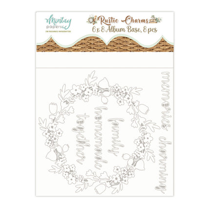 Mintay - Rustic Charms - 6 x 8 Album Base
