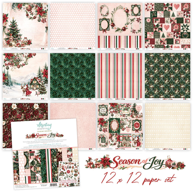Mintay - Season of Joy - 12x12 Paper Set
