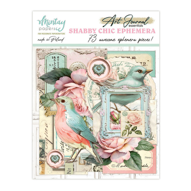 Mintay - Art Journal Essentials - Shabby Chic Ephemera