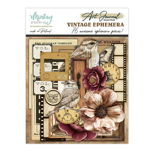Mintay - Art Journal Essentials - Vintage Ephemera