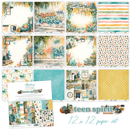 Mintay - Teen Spirit - 12x12 Paper Set