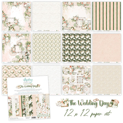 Mintay - The Wedding Day - 12x12 Paper Set