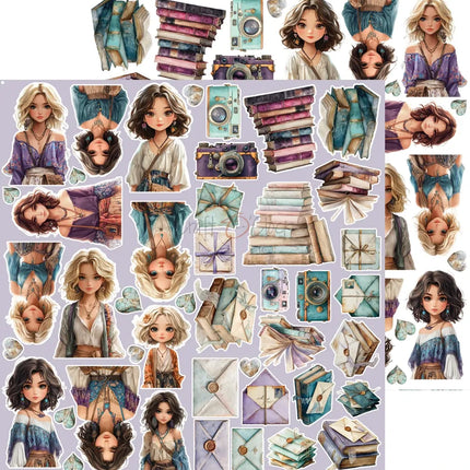 Craft O'Clock - Flowers of Delight - Extras Set 3 Mixed