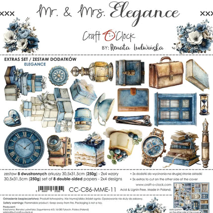 Craft O'Clock - Silver Screen - Extras Set 3 Mixed