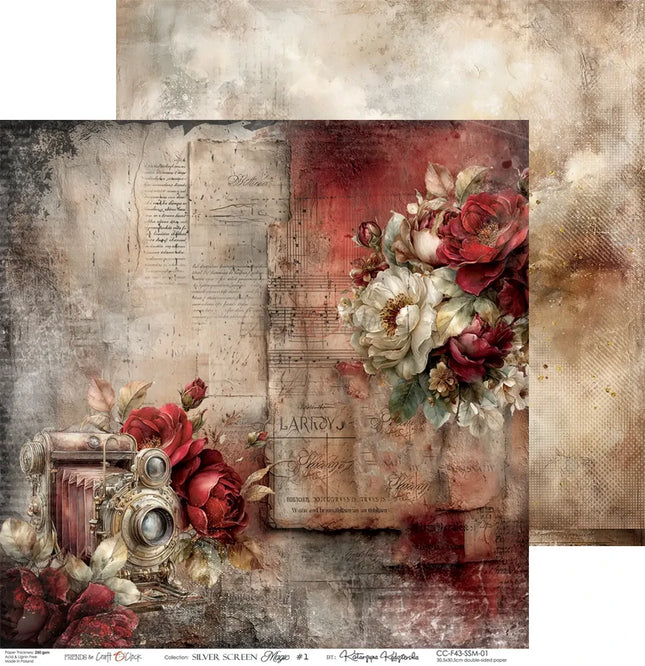 Craft O'Clock - Silver Screen Magic - 12x12 Collection Pack