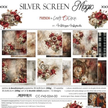 Craft O'Clock - Silver Screen Magic - 12x12 Collection Pack