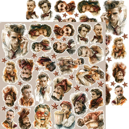 Craft O'Clock - Silver Screen Magic - Extras Set 3 Mixed