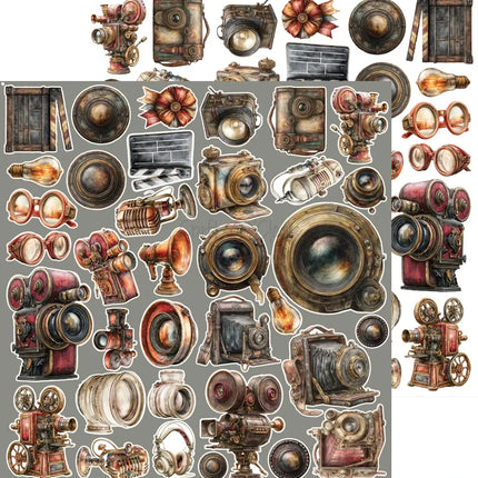 Craft O'Clock - Silver Screen Magic - Extras Set 3 Mixed