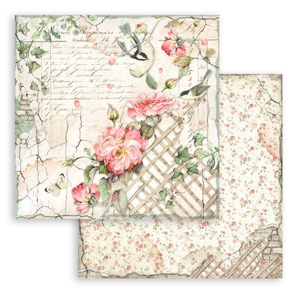 Stamperia - House of Roses - 8x8 Paper Pad