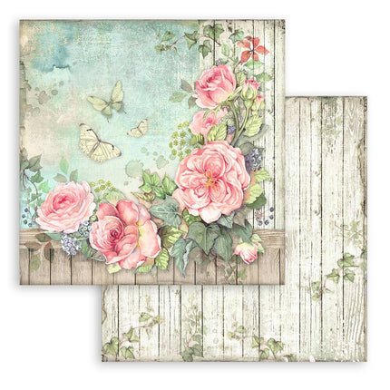 Stamperia - House of Roses - 12x12 Paper Pad