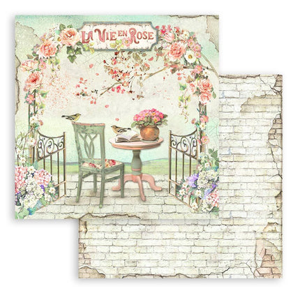 Stamperia - House of Roses - 12x12 Paper Pad