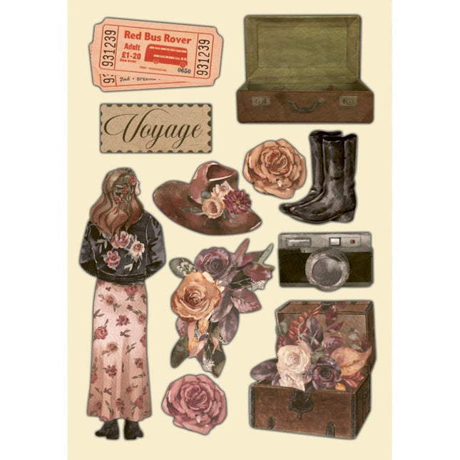Stamperia - Our Way - A5 Wooden Shapes
