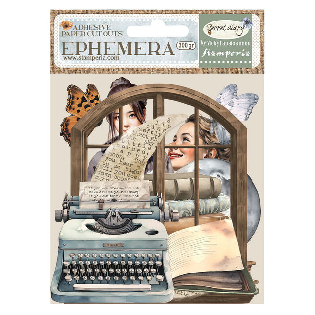 Stamperia - Secret Diary - Ephemera