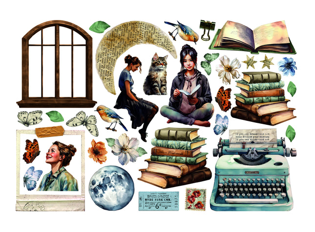 Stamperia - Secret Diary - Ephemera