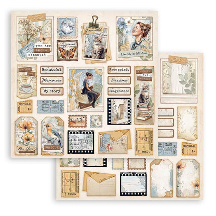 Stamperia - Secret Diary - 12x12 Paper Pad