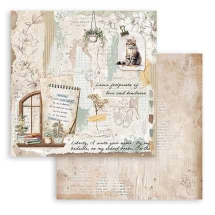 Stamperia - Secret Diary - 12x12 Paper Pad