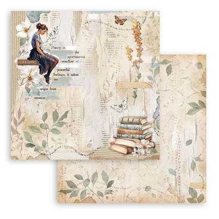 Stamperia - Secret Diary - 12x12 Paper Pad