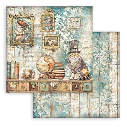Stamperia - Art of Travelling - 12x12 Paper Pad