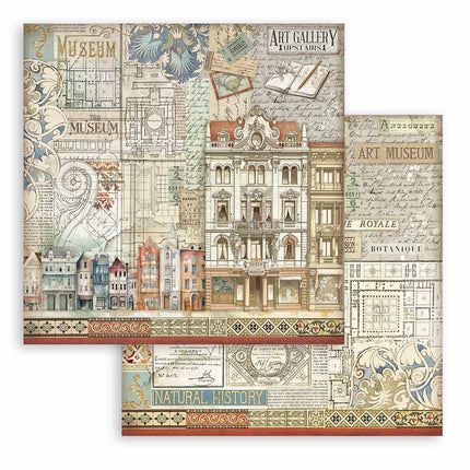 Stamperia - Art of Travelling - 12x12 Paper Pad