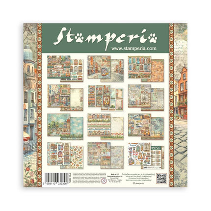 Stamperia - Art of Travelling - 12x12 Paper Pad