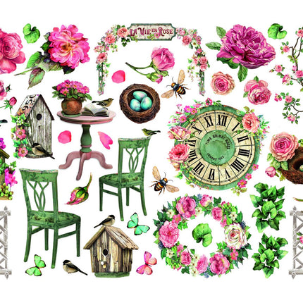 Stamperia - House of Roses - Ephemera