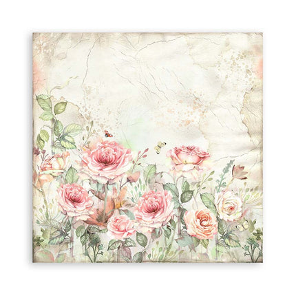 Stamperia - House of Roses Maxi - 8x8 Paper Pad