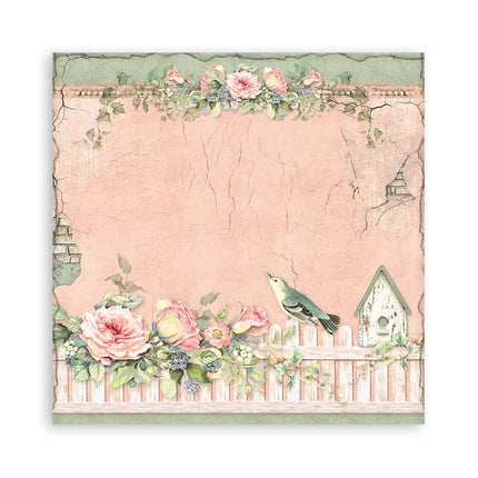 Stamperia - House of Roses Maxi - 8x8 Paper Pad