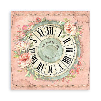 Stamperia - House of Roses Maxi - 8x8 Paper Pad